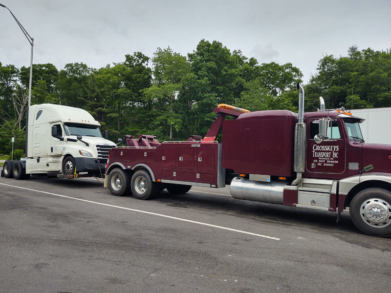 Crosskeys Towing and Road Service Mansfield Pennsylvania