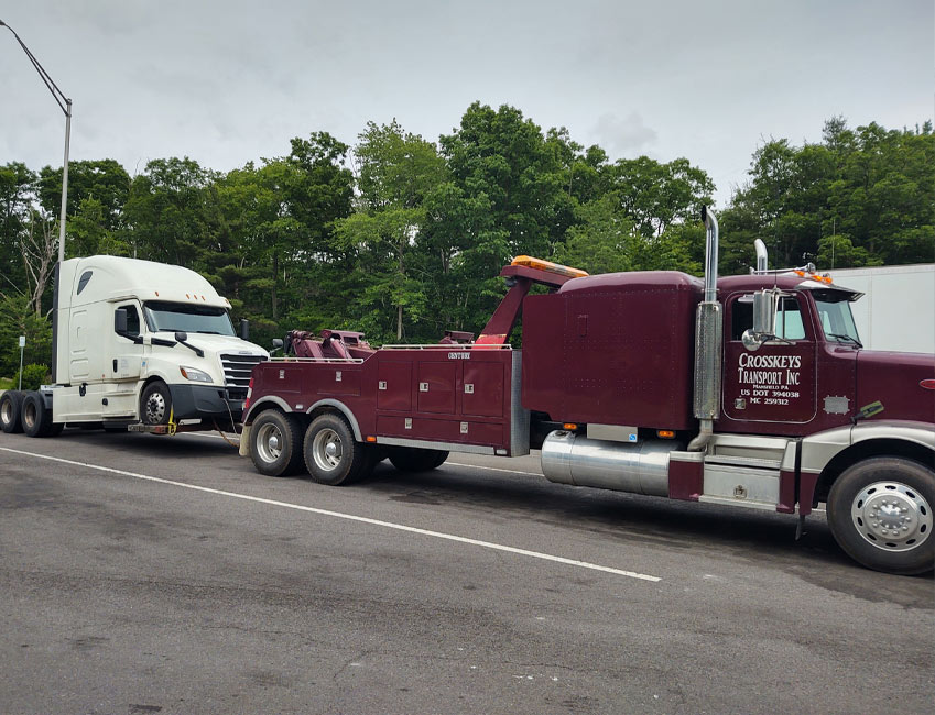 Towing-Service-Mansfield-Pennsylvania-Trucking-Industry-Towing Towing Service Mansfield Pennsylvania Trucking Company Towing Crosskeys Towing