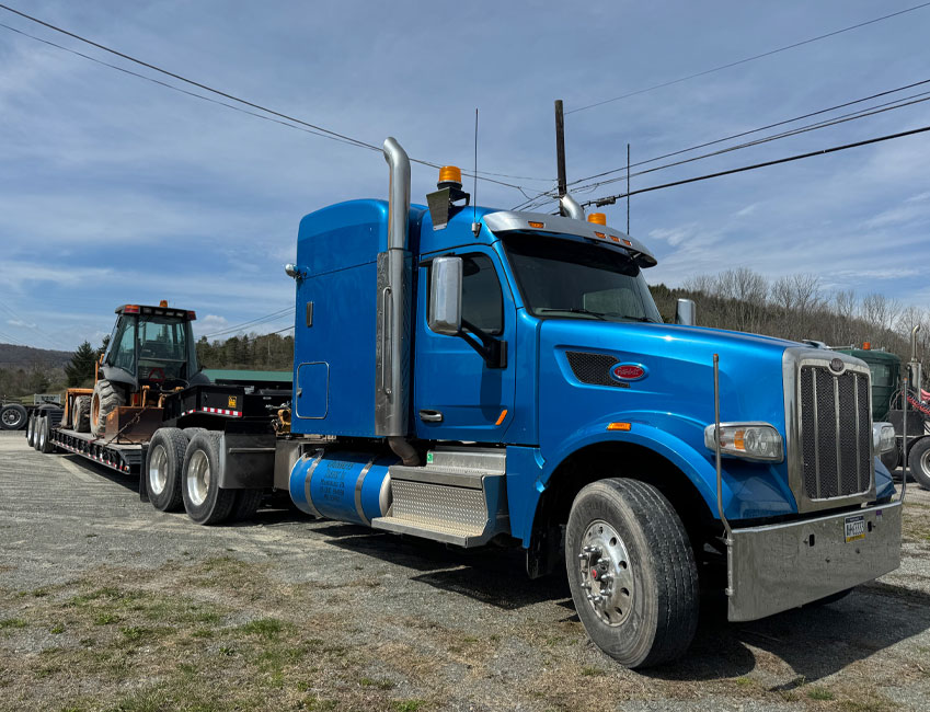 Heavy-Haul-Transport-Crosskeys-Transport-Mansfield-Pennsylvania-Heavy-Haul-Lowboy-Construction-Equipment Heavy Haul Transport Mansfield Pennsylvania Construction Company Towing Crosskeys Towing