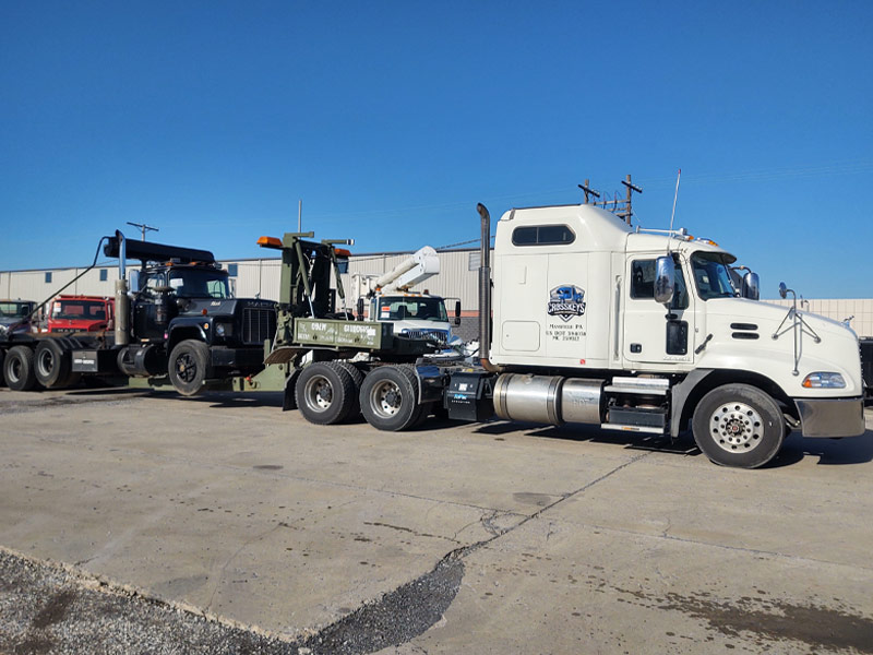Heavy Haul Transport Service Crosskeys Transport Mansfield Pennsylvania Detached Unit