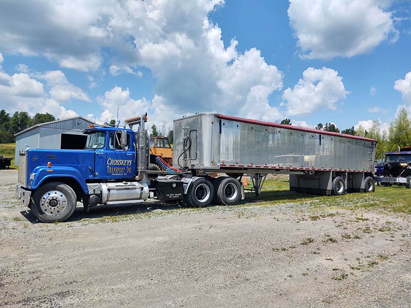 Equipment Hauling Crosskeys Towing Mansfield PA Trailer Hauling