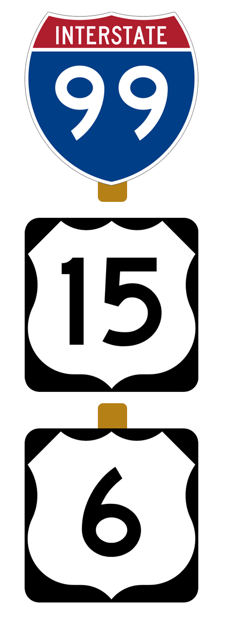 Towing Service Corridor I-99 US 15 US 6 Towing Service Corridor